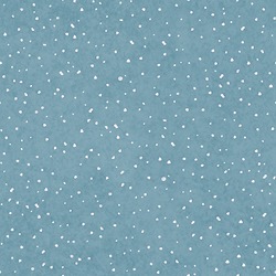 Blue - Snow Dots